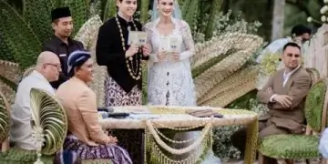 Momen Haru Resepsi Kedua Luna Maya & Maxime Bouttier