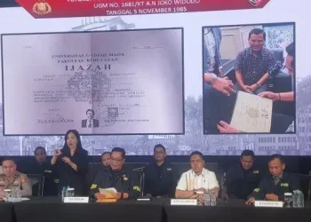 Ijazah Jokowi Usai Uji Forensik