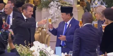 Minuman di Jamuan Prabowo-Macron Bukan Alkohol